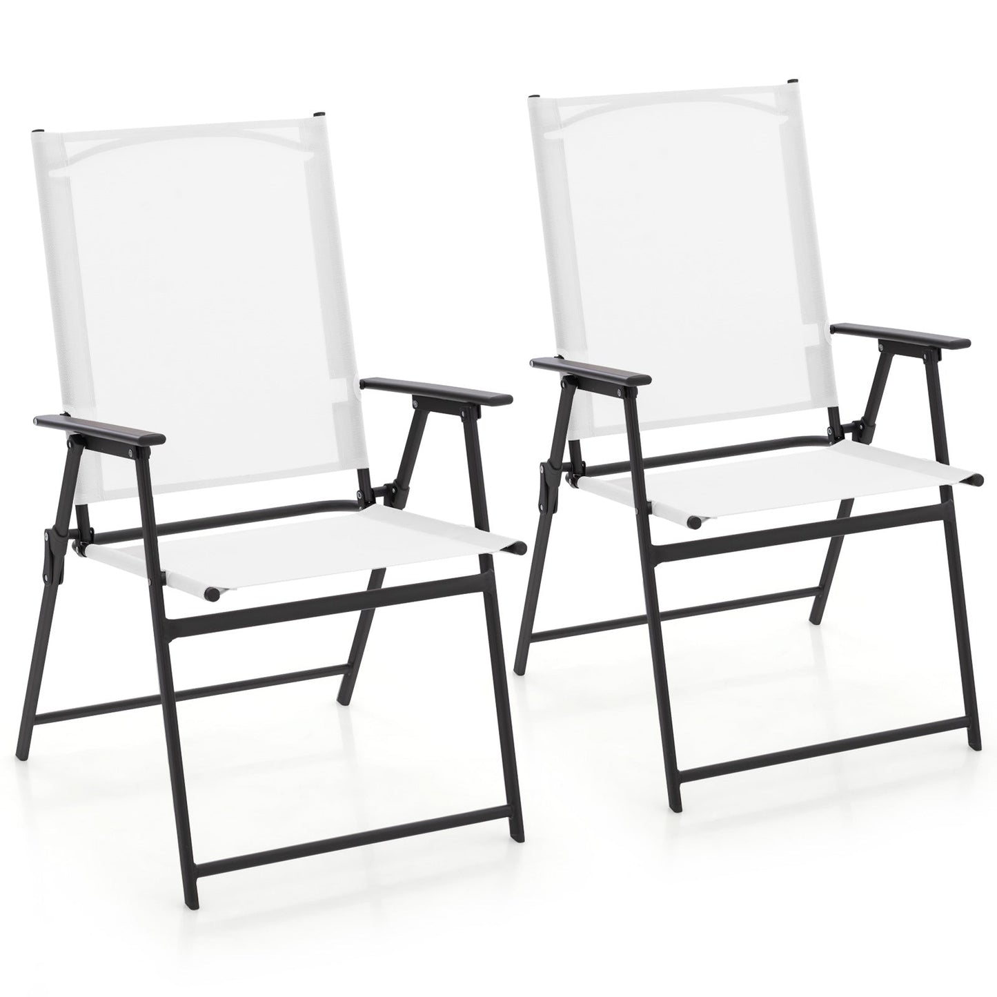 Folding Chairs with Armrests