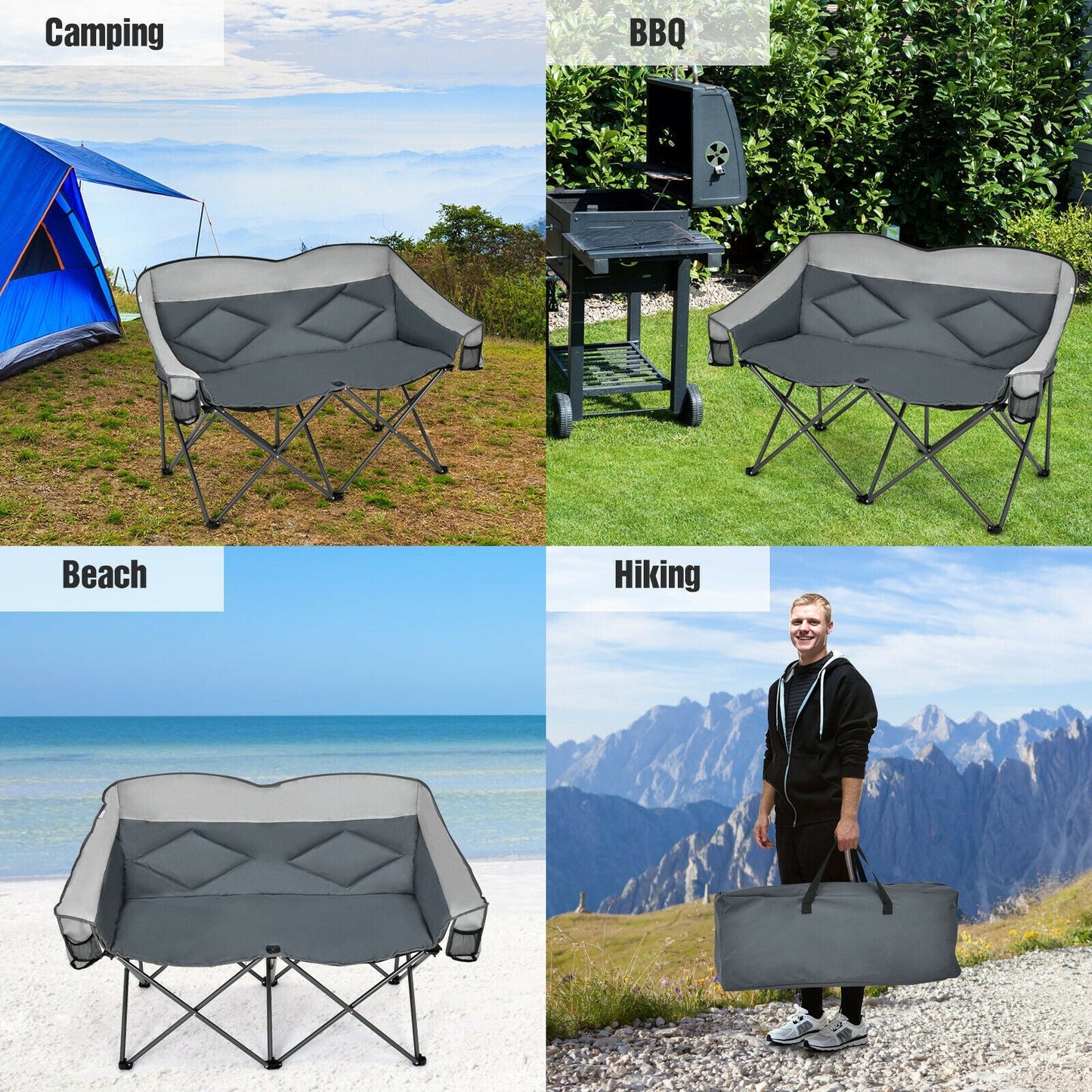 Dual Camping Chair
