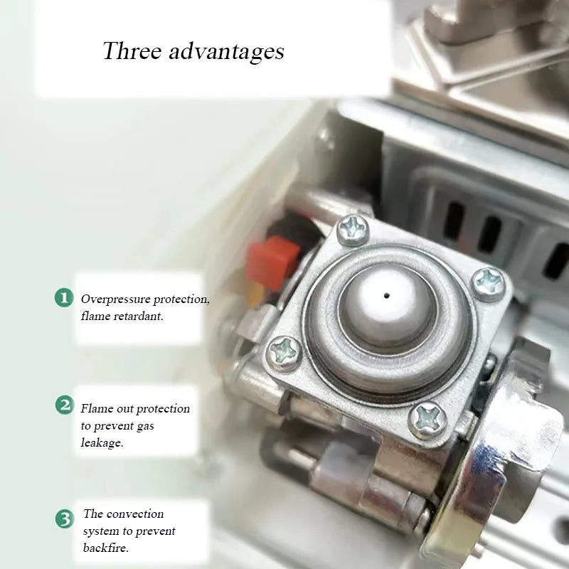 Carabiner Stainless Steel Gas Stove