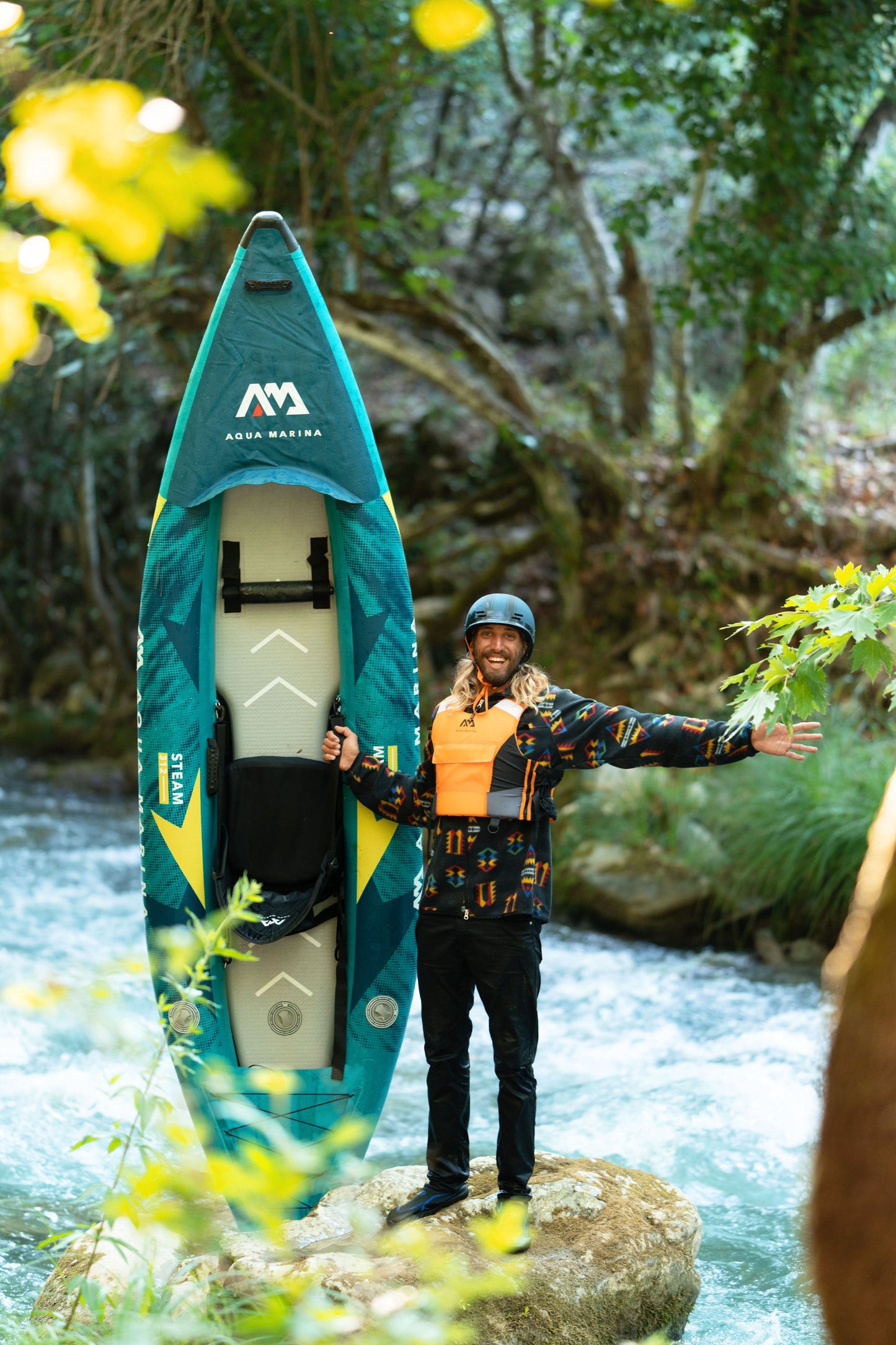 10'3" Inflatable Whitewater Kayak