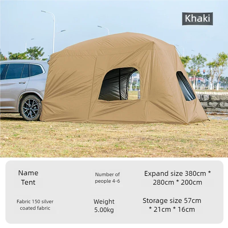 Universal SUV Tent with Spacious Awning
