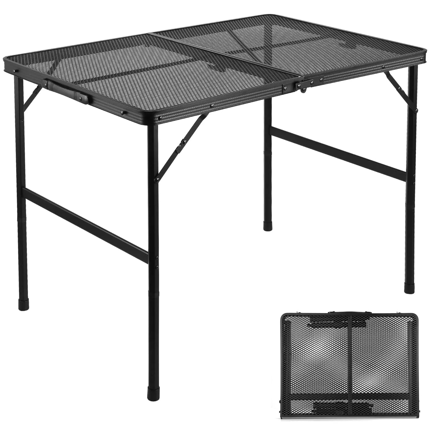 All Purpose Folding Metal Table