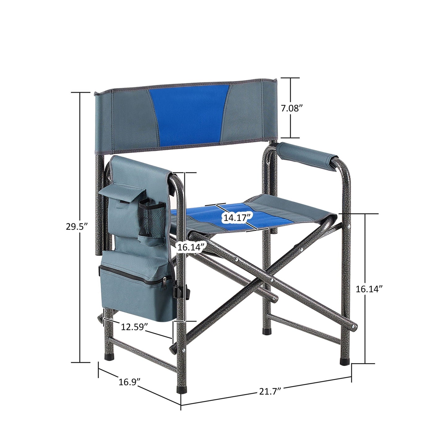 Folding Chair With Storage Pockets