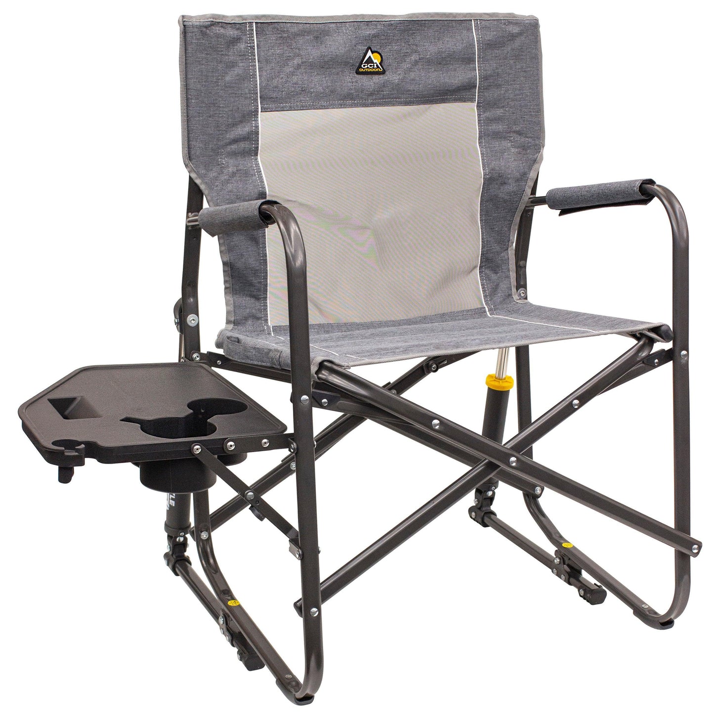 Folding Rocking Chair with Side Table