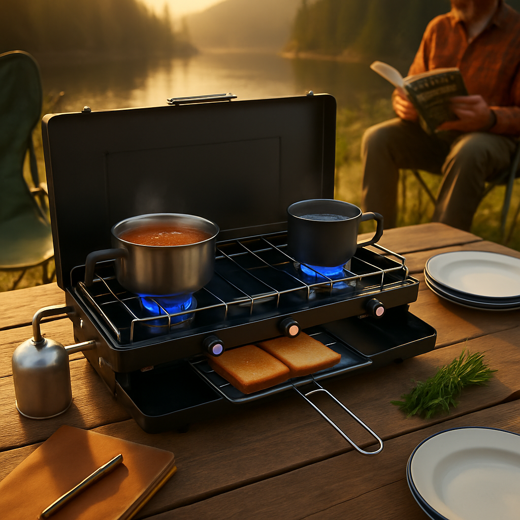 3-Burner Camping Stove