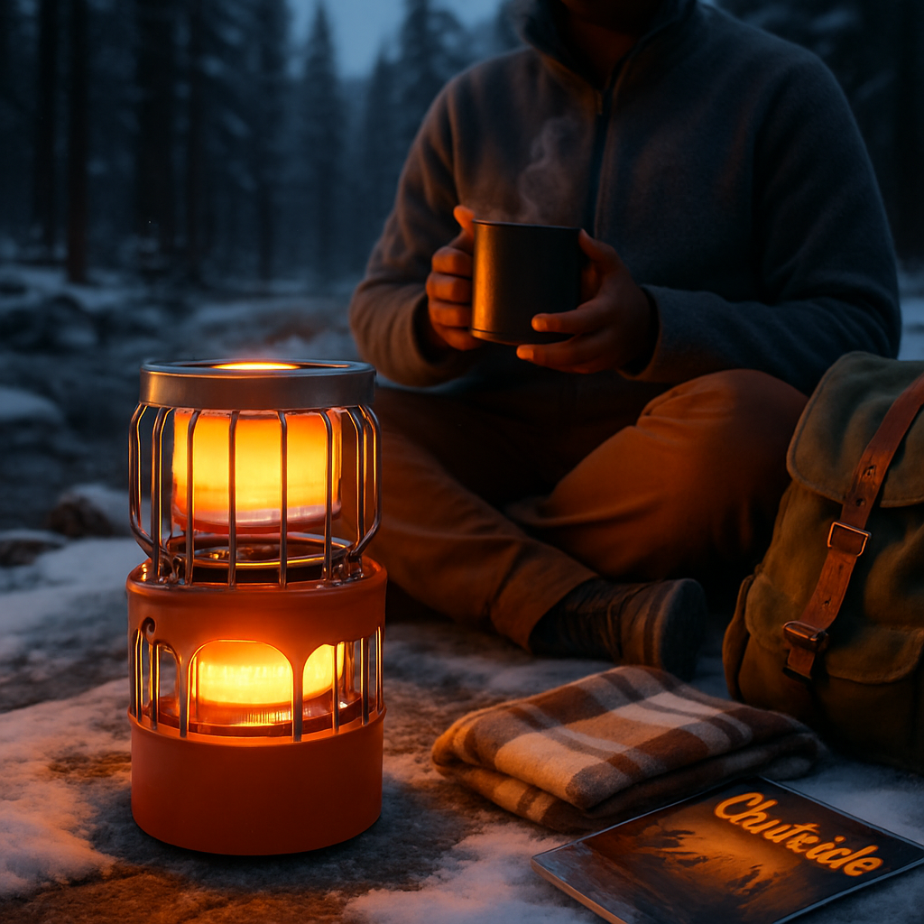 2-In-1 Camping Stove Tent Heater
