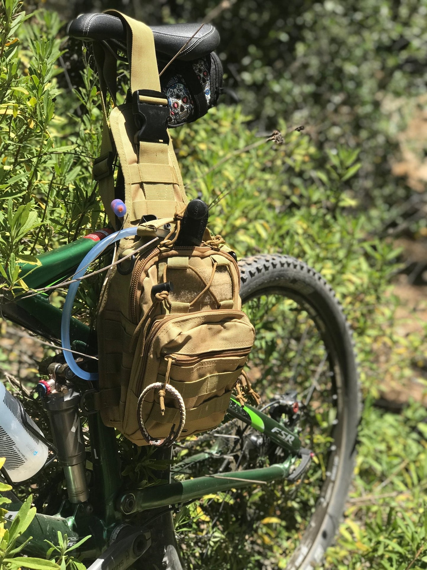 Tactical Sling Backpack - Shoulder Bag with Adjustable Strap