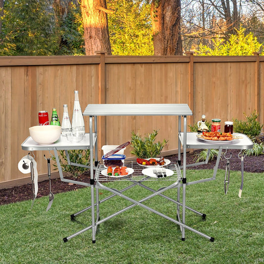 Foldable Table - Grilling Stand