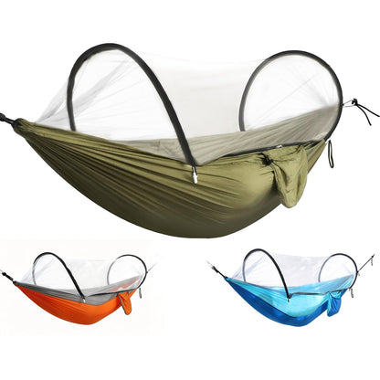Hammock with Mosquito Net 3-in-1 Portable 440lbs