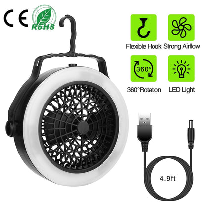 LED Lantern Cooling Fan