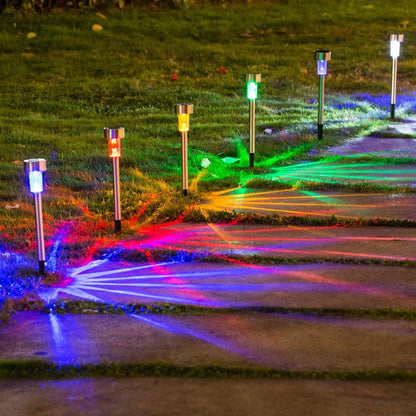 10-Pack: Outdoor Solar Lawn Light