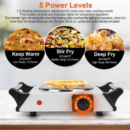 1000W Electric Hot Plate Stove