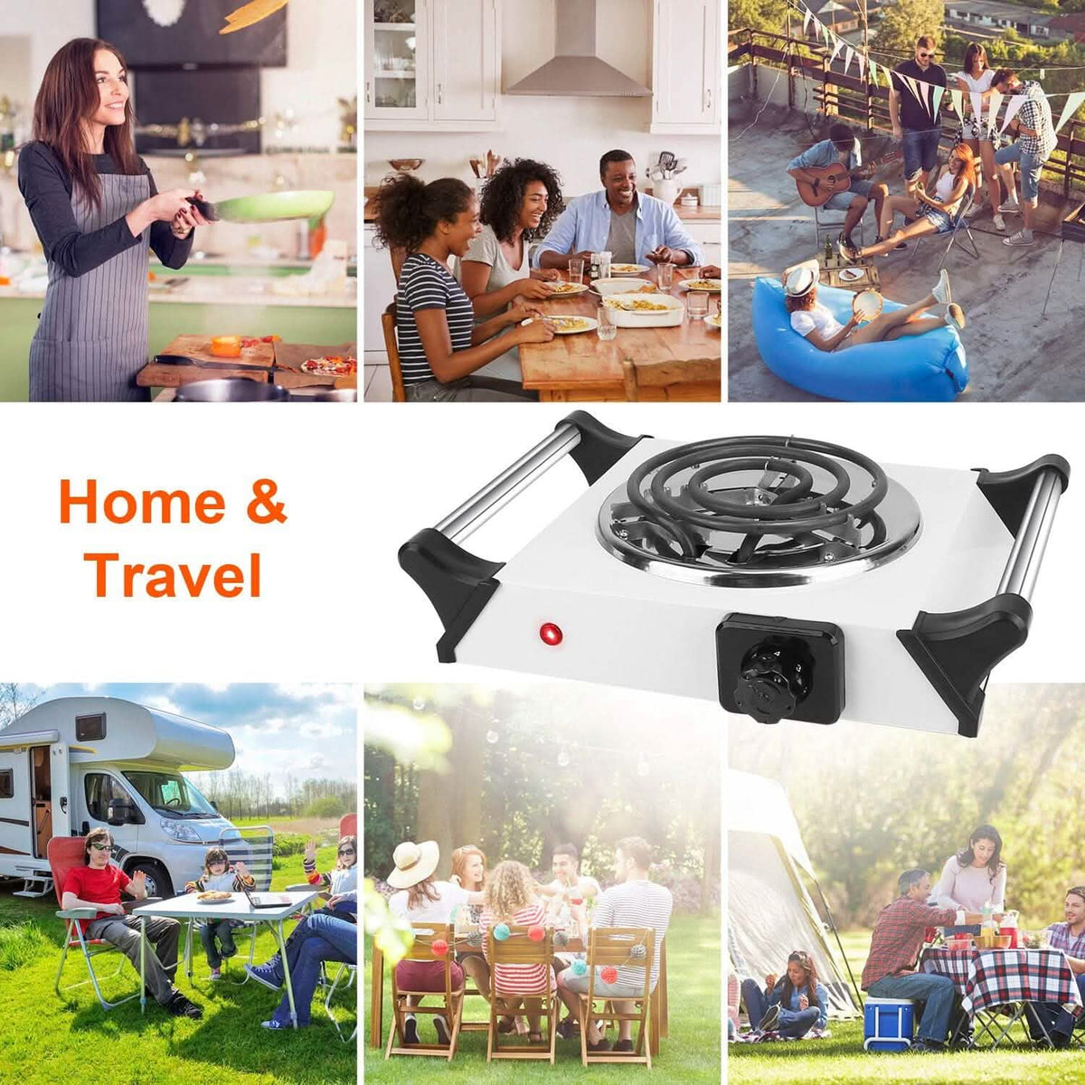 1000W Electric Hot Plate Stove
