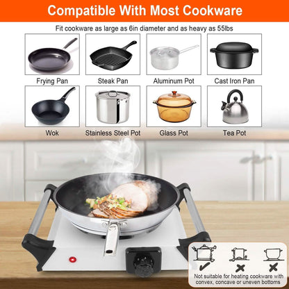 1000W Electric Hot Plate Stove