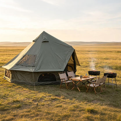 Oxford Bell Tent 13.1FT with Stove Jack