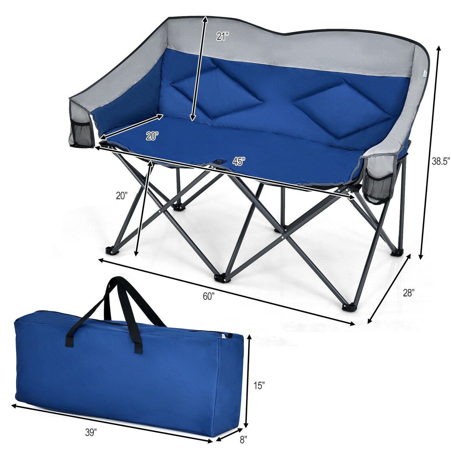 Dual Camping Chair