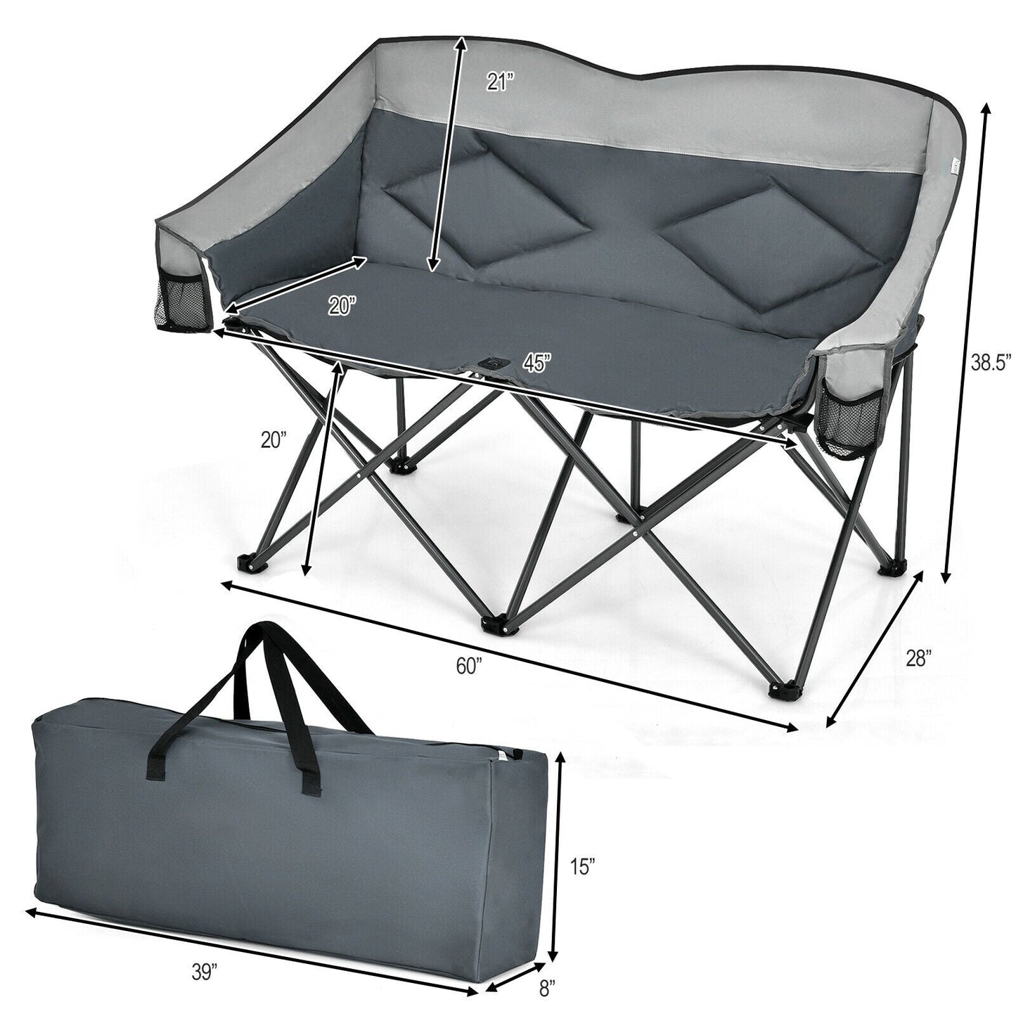 Dual Camping Chair