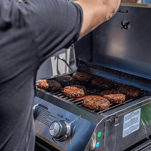 13742 | Stainless Tabletop Propane Grill
