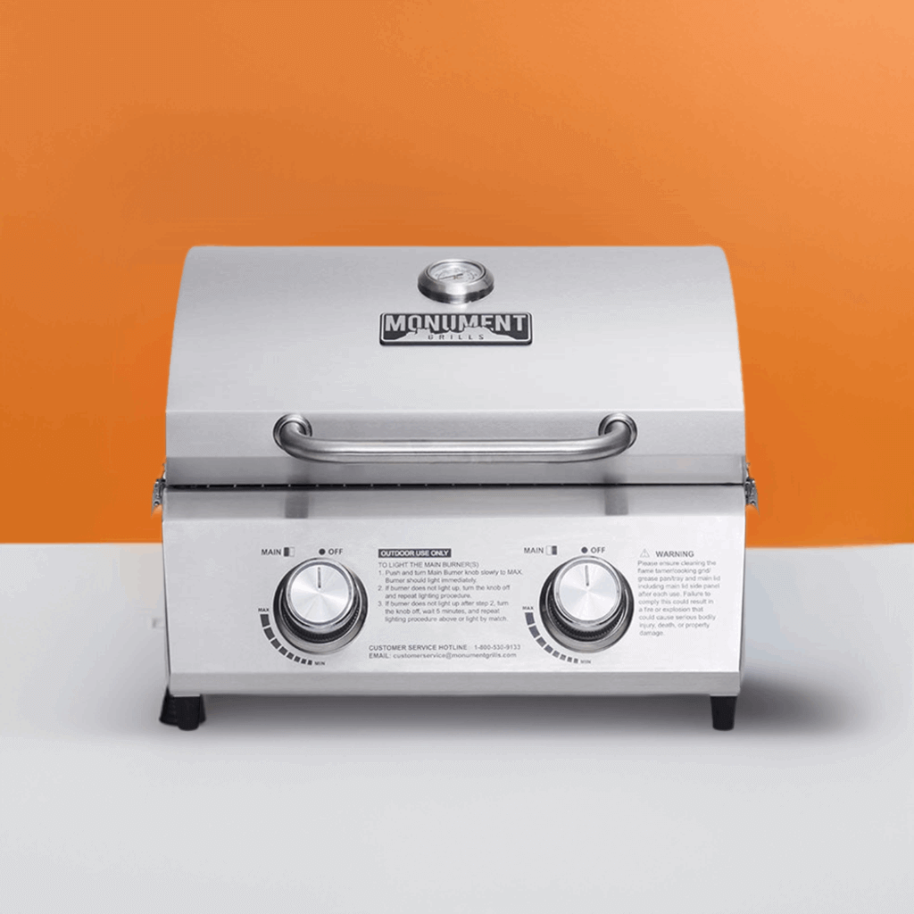 13742 | Stainless Tabletop Propane Grill