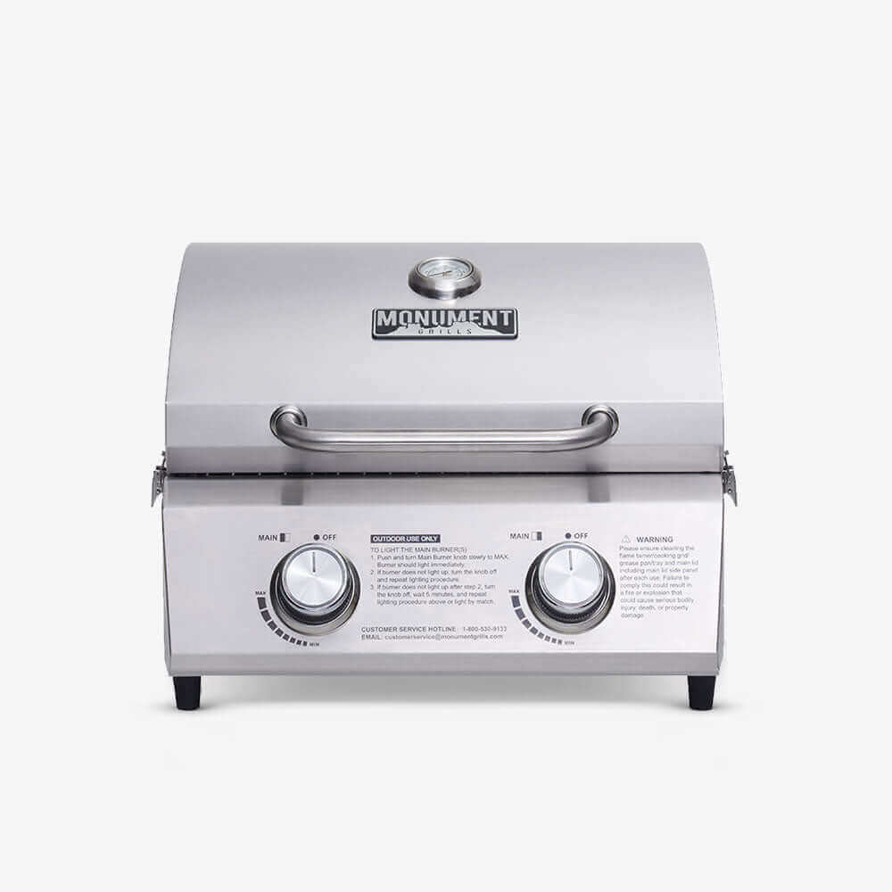 13742 | Stainless Tabletop Propane Grill