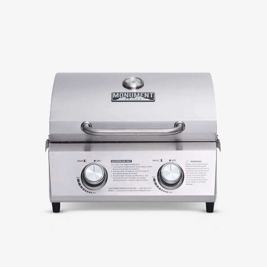 13742 | Stainless Tabletop Propane Grill