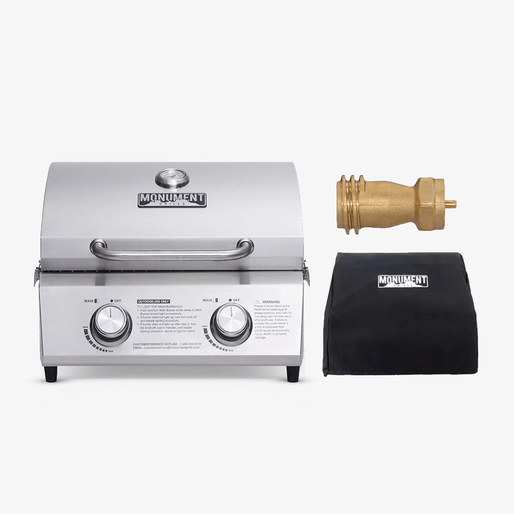 13742 | Stainless Tabletop Propane Grill