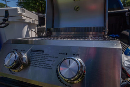 13742 | Stainless Tabletop Propane Grill