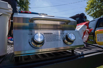 13742 | Stainless Tabletop Propane Grill