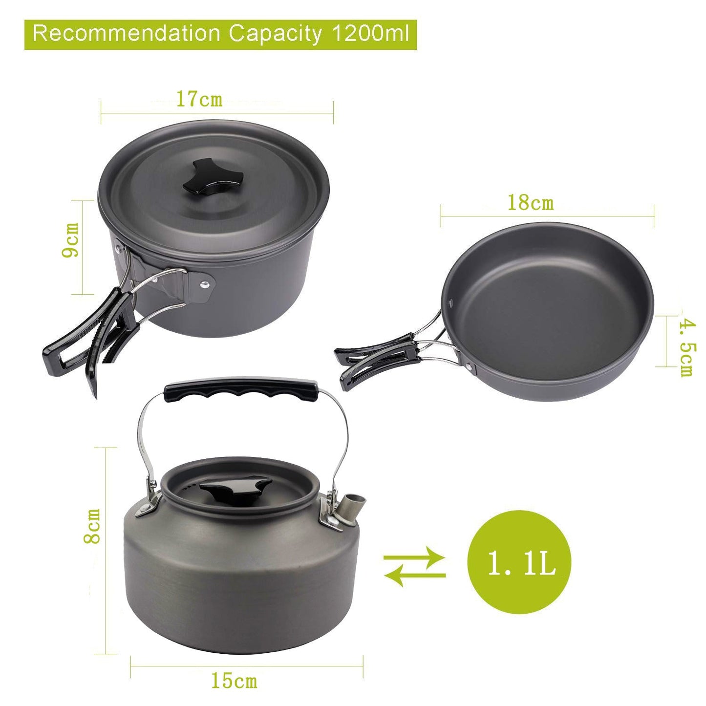 Cookware set for one