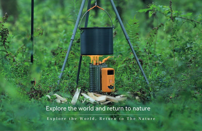 Thermal Power Generation Folding Camping Stove