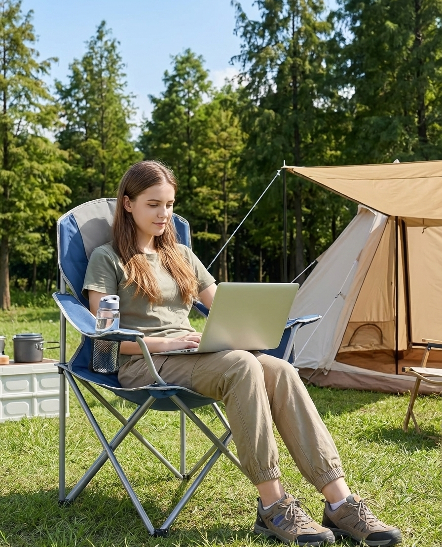 500 lbs Heavy Duty Folding Chair