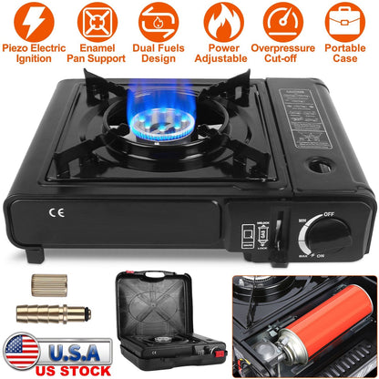 3300W Portable Camping Stover Dual Fuel Burner