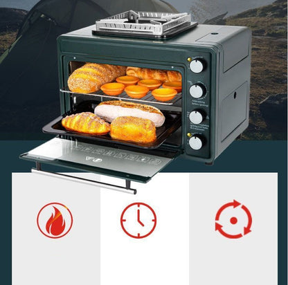 Outdoor Portable Gas Oven 2-in-1