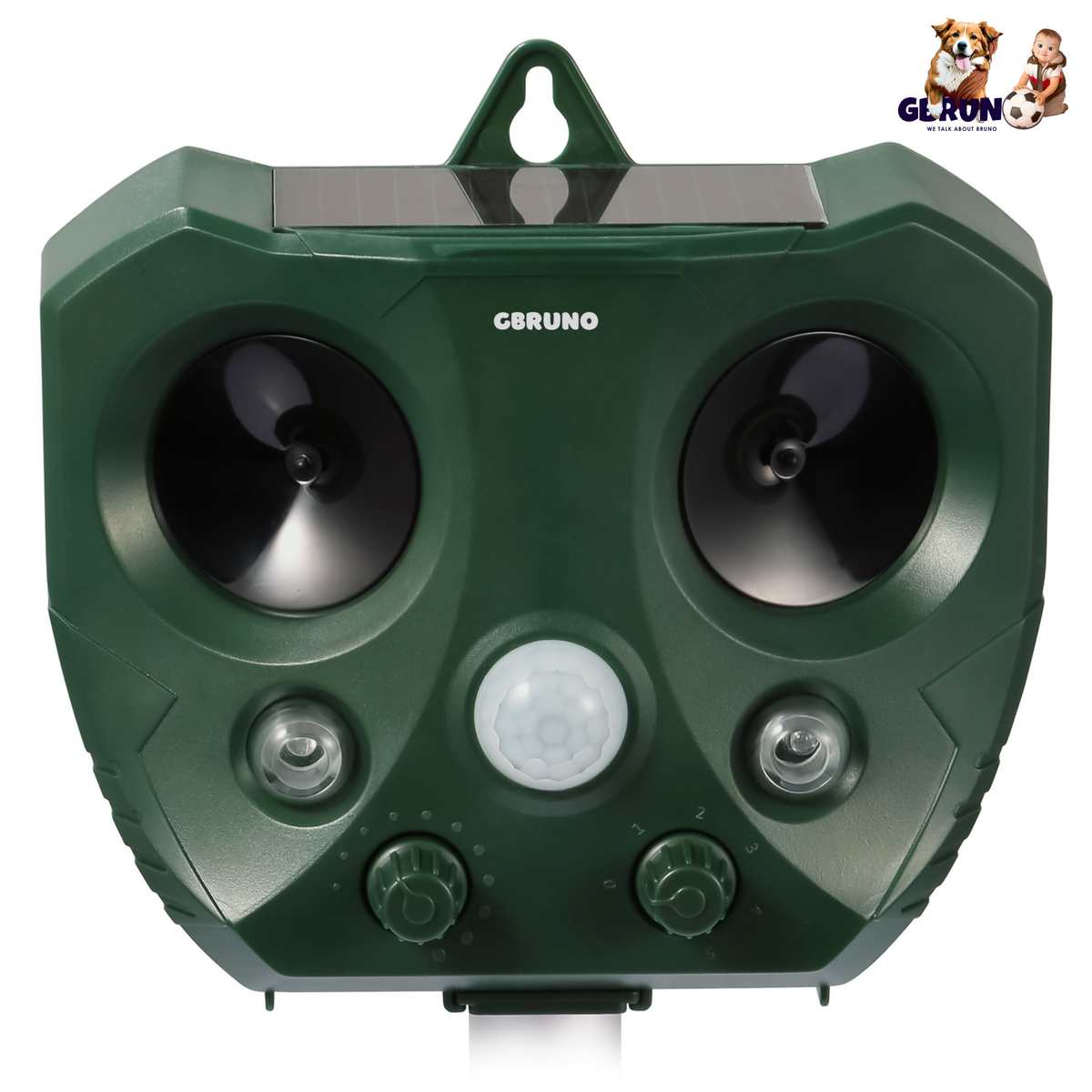 Ultrasonic Animal Repeller Solar Powered with Motion Sensor
