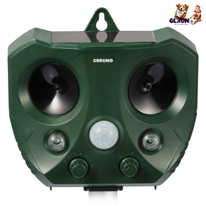 Ultrasonic Animal Repeller Solar Powered with Motion Sensor