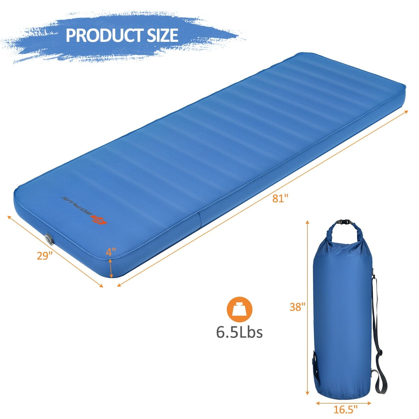 Self Inflating Folding  Mattress