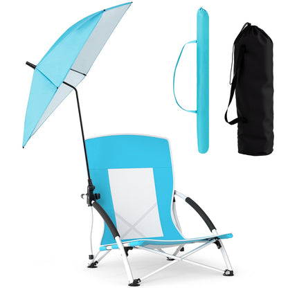 Umbrella Chair with Adjustable Parasol
