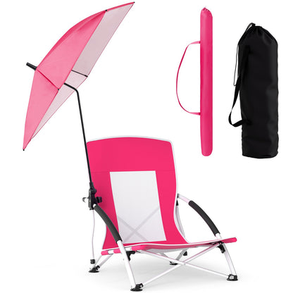 Umbrella Chair with Adjustable Parasol