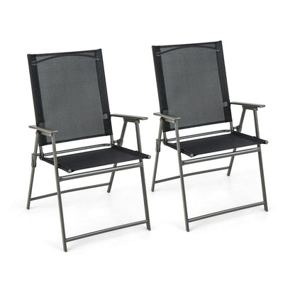Folding Chairs with Armrests