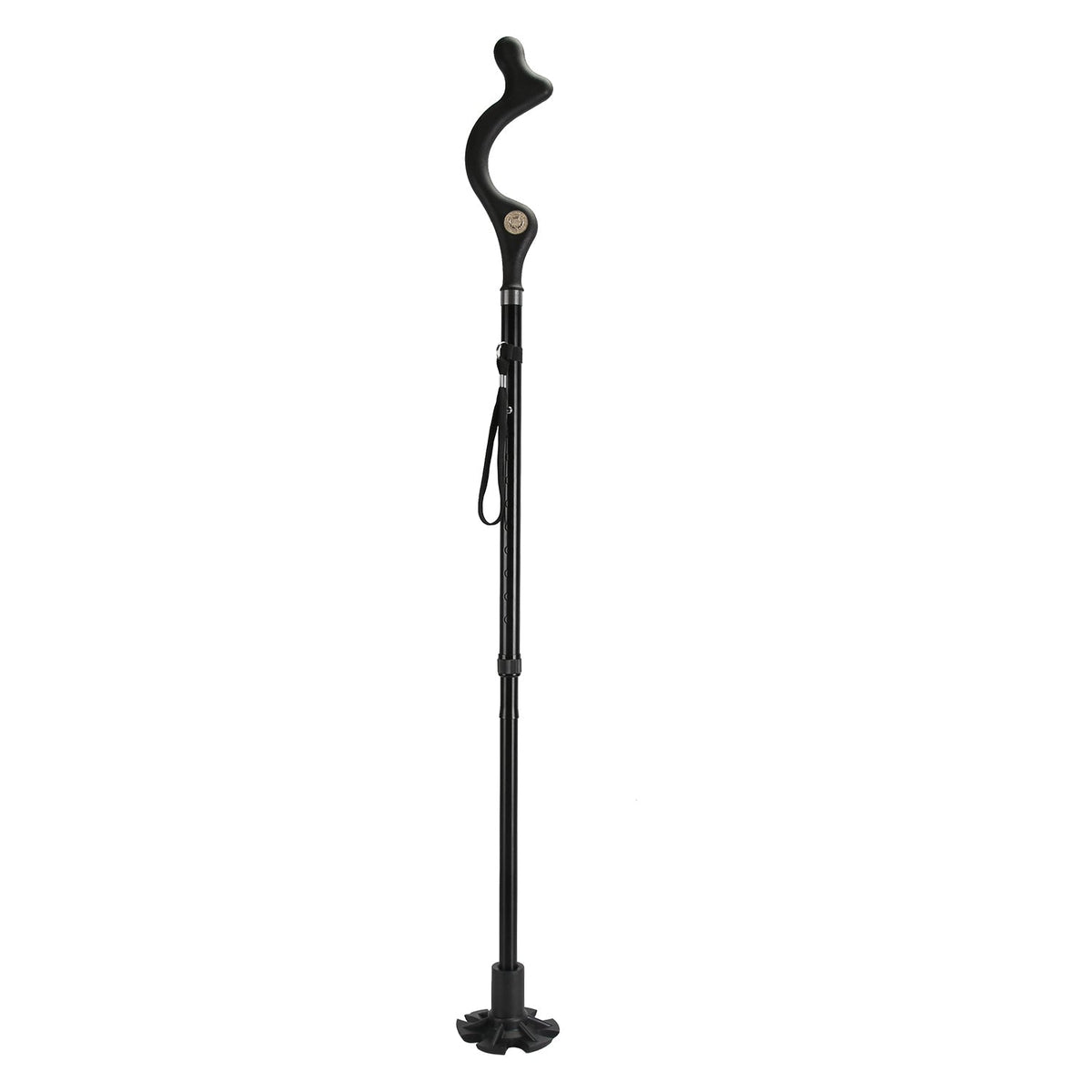 Posture Walking Cane with 10 Adjustable Heights