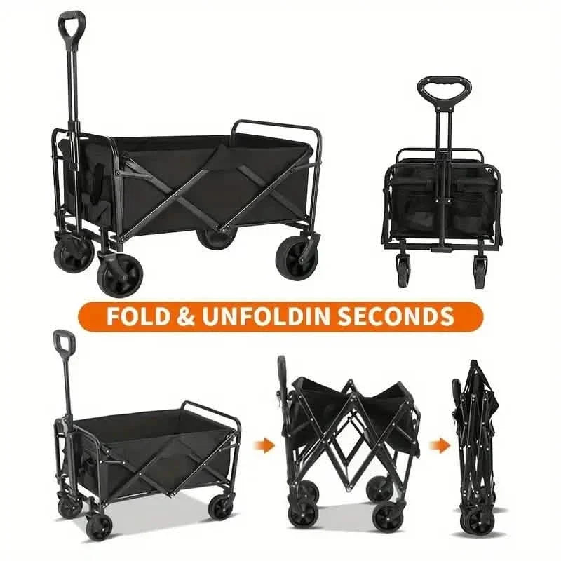 Utility Wagon/ Cart with 360° Wheels