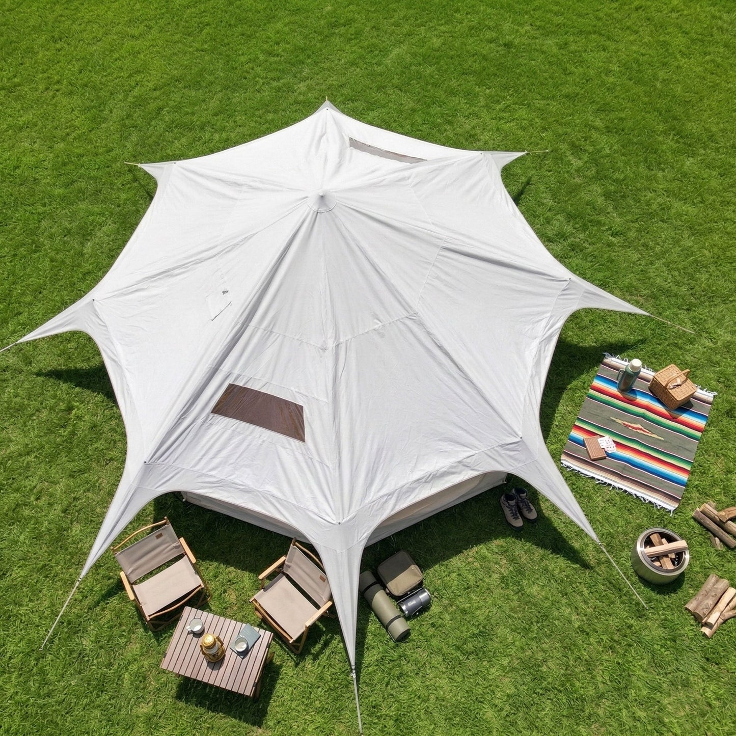 Bell Tent with Stove Jack