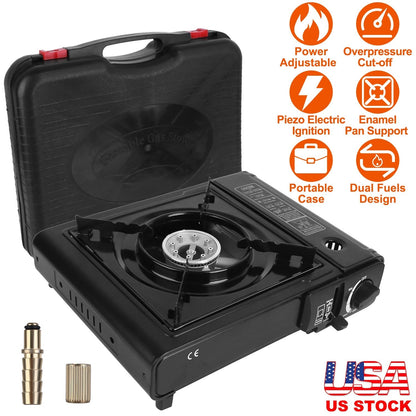 3300W Portable Camping Stover Dual Fuel Burner