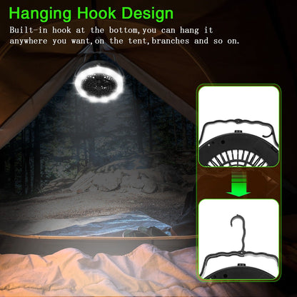 LED Lantern Cooling Fan
