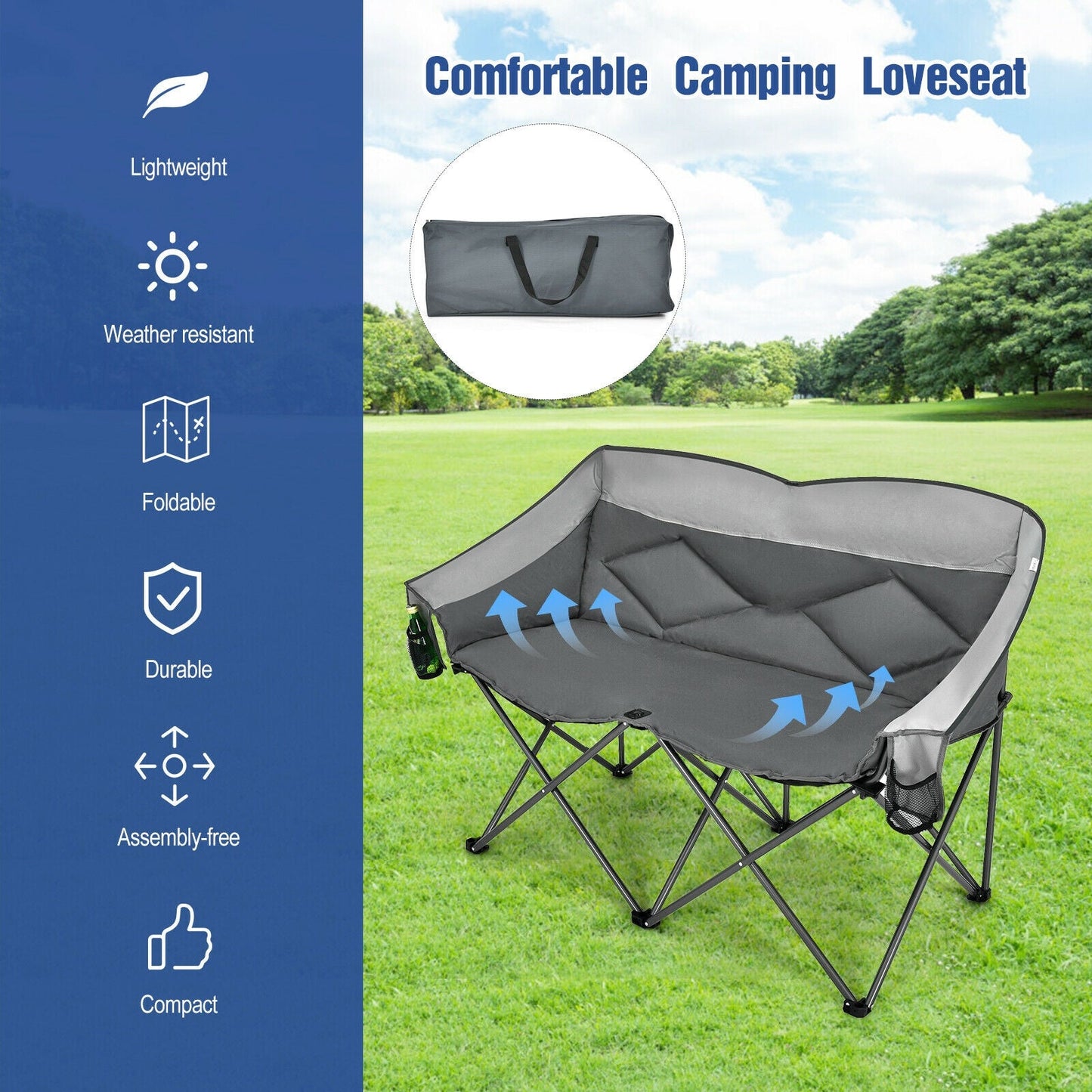 Dual Camping Chair