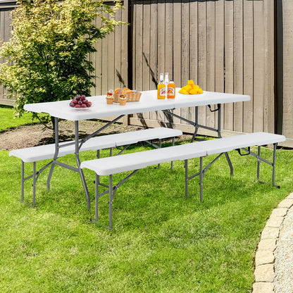 6`Wide bench with handle.