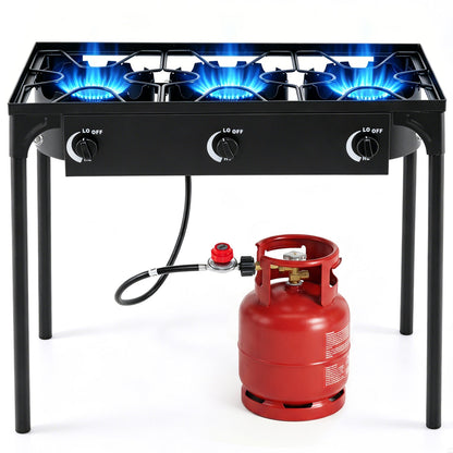 3 Burner Propane Stove 240000 BTU
