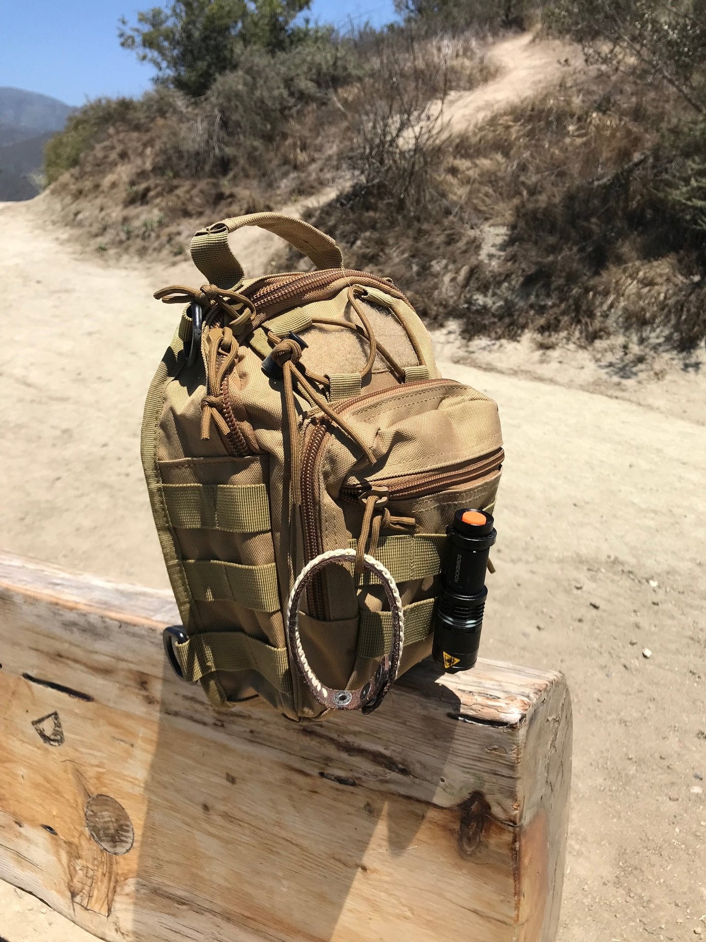 Tactical Sling Backpack - Shoulder Bag with Adjustable Strap