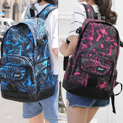 Classic Nylon Backpack Big Capacity