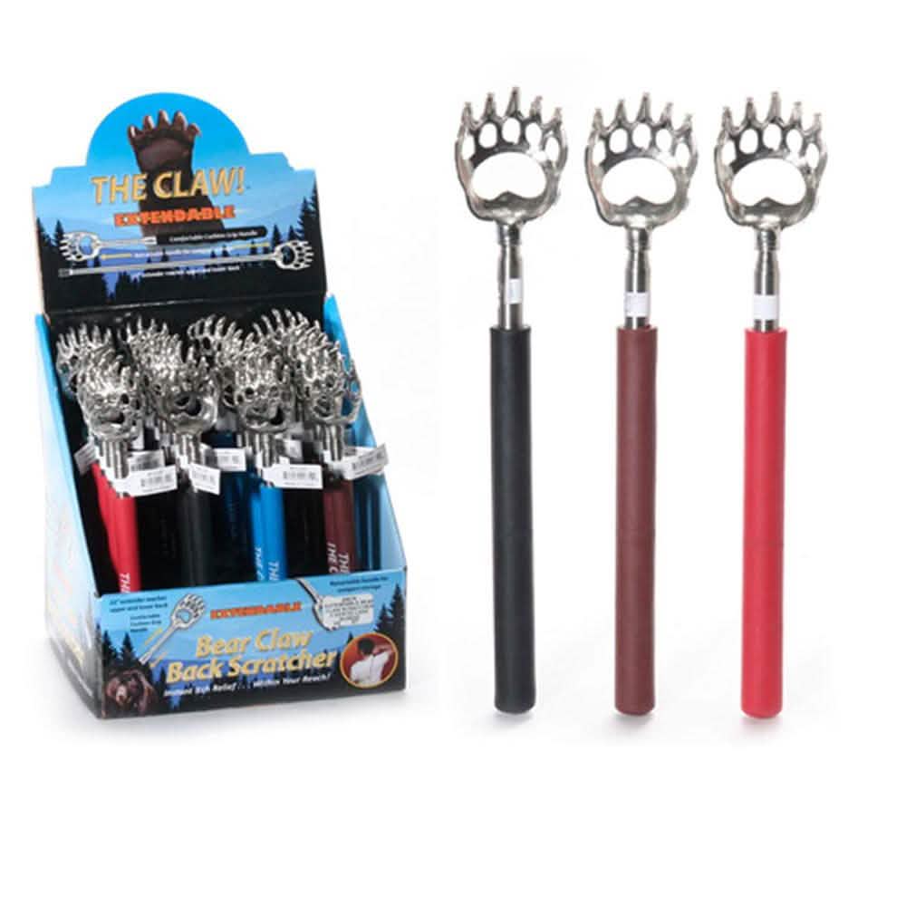 4-Pack: Bear Claw Telescopic Back Scratcher